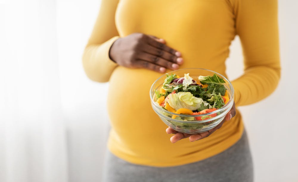 Healthy meal for pregnancy